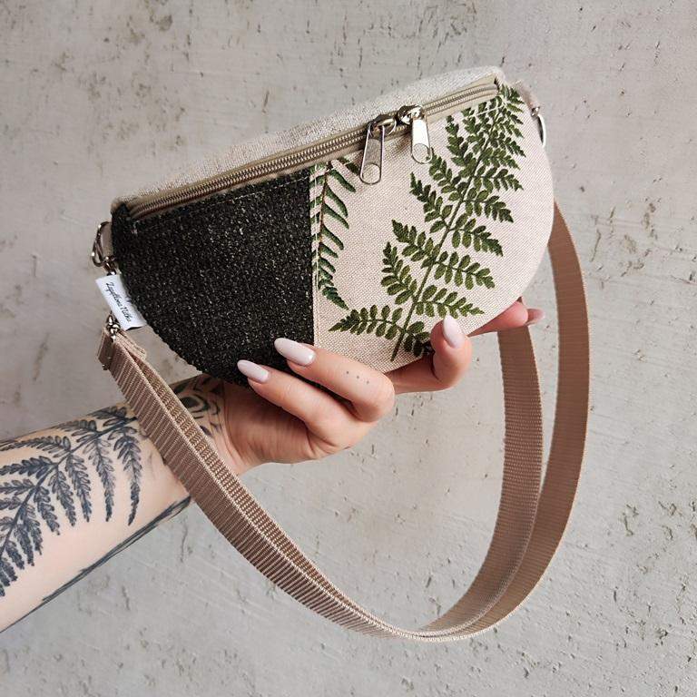 NERECZKA PÓŁKSIĘŻYC LIŚĆ PAPROCI