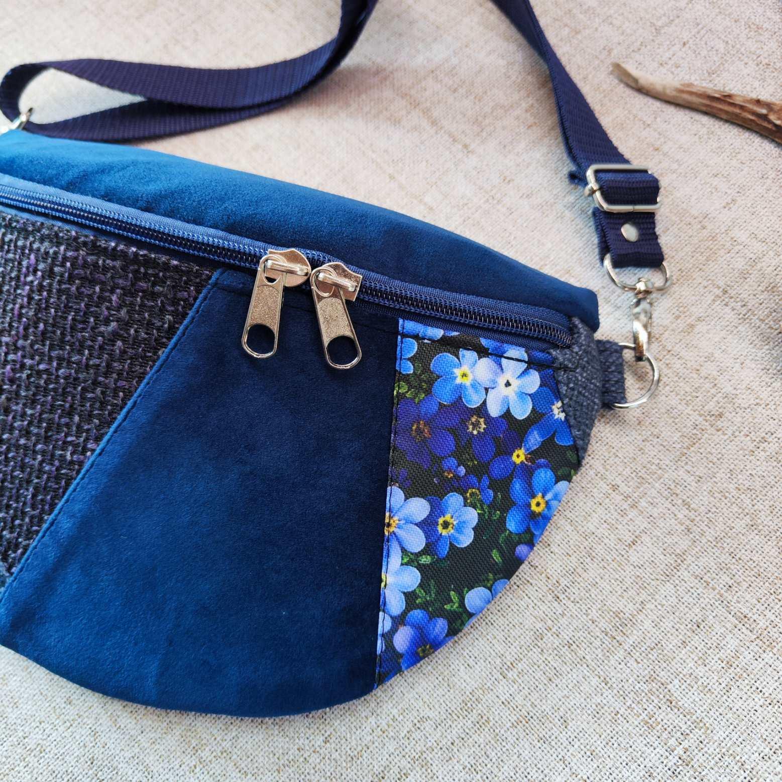 NERKA PÓŁKSIĘŻYC NIEZAPOMINAJKI 2 PATCHWORK 6
