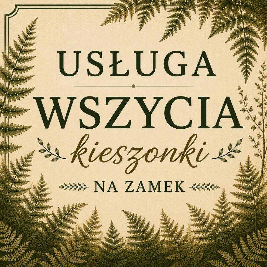 USŁUGA WSZYCIA KIESZONKI NA ZAMEK